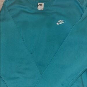 Nike Turquoise Crewneck Sweatshirt